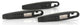 Xlc to-s59 bandafnemer - pvc metaal - zwart - set a 3 stuks