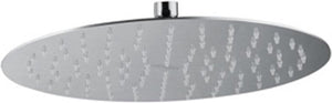Plieger napolihoofddouche rondø20cm9l min.geborsteld chroom