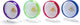 Beeztees trainingsmolen silent spinner assorti - speelgoed - 24 cm