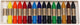 Gerimport manley waskrijtjes wascokrijtjes - 15x - gekleurd - 6,5 cm - speelgoed knutselen