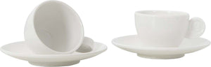 Gimex - royal line - espresso set - ivory - 85 ml - 2 stuks