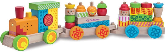 Eichhorn houten trein met licht en geluid