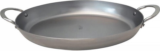 Debuyer de buyer mineral b ovale roasting pan 36 cm – braadpan – plaatstaal – pfas-vrij