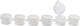Creotime strip verfpotjes, 20 stuks