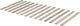 Woood lattenrol bodem - inclusief bevestigingsmateriaal - hout - 200x90 cm cm