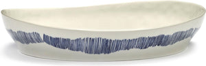 Serax - ottolenghi feast - serveerkom s - wit blauw - 30 ø