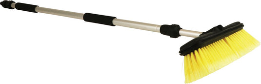 wasborstel met telescopische steel 95-160 cm geel