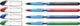 Schneider schrijfwaren schneider balpen - slider basic - penpunt xb - etui a 4 stuks (3+1 gratis) - s-151294