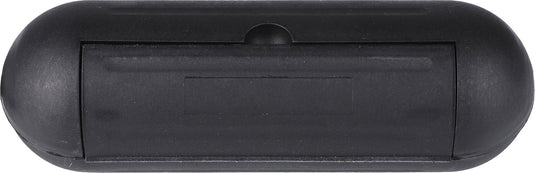 Exin verlengsnoerverbinder - stekkersafe - zwart