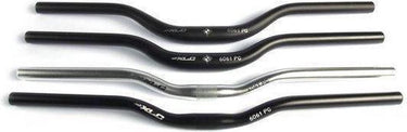 Xlc hb-m04 mountainbike stuur - riserbar - aluminium - mat zilver- 630mm - 25,4mm - 30mm