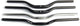 Xlc hb-m04 mountainbike stuur - riserbar - aluminium - mat zilver- 630mm - 25,4mm - 30mm