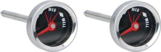 Alpina vleesthermometer zilver 7 cm 2 stuks