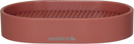 Sealskin brave - zeepbakje - zeephouder - donkerroze