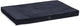 Designed by lotte benchkussen ribbed - hondenkussen - orthopedisch - ribbed stof - antraciet - 108x69x8 cm