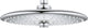 Grohe vitalio joy 260 douchekop - ø 26 cm - waterbesparend - 3 straalsoorten - chroom