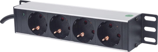 Intellinet - 714020 - 10 inch - stekkerdoos - zwart