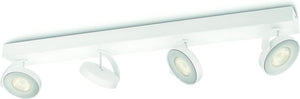 Philips led philips clockwork opbouwspot - 4-lichts - wit