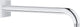 Grohe rainshower douchearm - 28.6cm - vierkante rozet - chroom