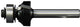 Makita accessoires makita d-68395 afrondfrees r=3,18 19,05x9,53mm s6