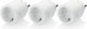 Deltaco smart home 3x slimme draadloze stekker - wifi - 10a - 2400w - timer - wit