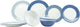 Gimex - colour line - servies - sky - 12-delig