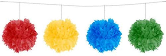 Folat - pompom slinger multikleur