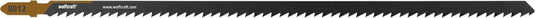 Wolfcraft - decoupeerzaagblad extra lang - 200mm voor balken - t schacht – decoupeerzaagbladen voor houtbalken hout - 8012000