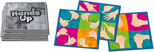 Schmidt ® - hands up - actiespel - snel reactiespel met kaarten - vanaf 6 jaar - 2-8 spelers
