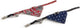 Beeztees - kattenhalsband - incl. bel+doek - rood - 32x1x0,2 cm one size
