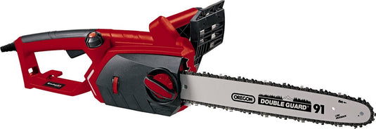 Einhell elektrische kettingzaag ge-ec 2240 - 2200 w - zwaardlengte: 40,6 cm - max. zaaglengte: 37,5 cm - kettingsnelheid: 15 m s - oregon-ketting en kwaliteitszwaard