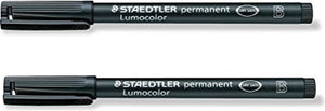 Staedtler speelgoed | creatief artwork diy - lumocolor b permanent zwart