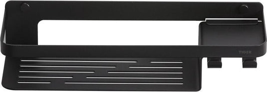Tiger caddy - doucherek - douchemand met haak 32 cm - zwart