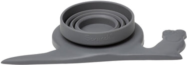 Scrunch regenwatermeter - anthraciet grijs - opvouwbaar - recycleerbaar