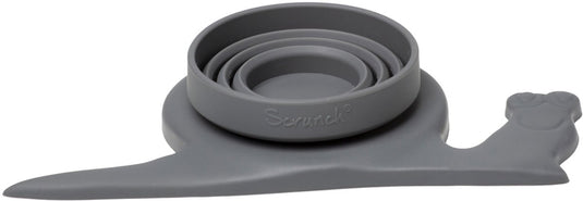 Scrunch regenwatermeter - anthraciet grijs - opvouwbaar - recycleerbaar