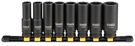 Dewalt - dopsleutelset - 8-delig - 1 2 inch - udarowa głęboka