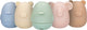 Alecto bt5 badthermometer - set van vijf kleurrijke badspeeltjes met thermometer - badspeelgoed voor baby's en kinderen