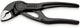 Knipex cobra® xs pijp- en waterpomptang | 100 mm lengte | ruwe oppervlakken | reliëf | grijs geatramenteerd - 87 00 100 bk