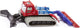 Siku 1897, pistenbully, schaal 1:87, metaal kunststof, beweegbare rupsenloopwerk