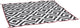 Bo-camp - urban outdoor - chill mat - lewisham - xl - zwart wit