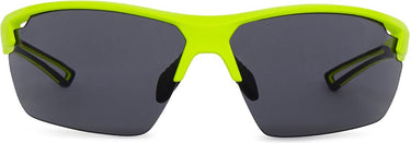 Agu valiant fietsbril yellow neon smoke lens