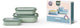 Mepal - multikom cirqula vershouddoos set - 500 + 1000 + 2000 ml - rechthoekig - nordig sage