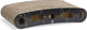 Designed by lotte suvi krabkarton - krabplank - incl balletjes - incl kattenkruid - zwart - 46x25x9 cm