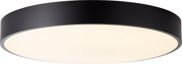 Brilliant slimline - plafondlamp - led 36w - cct - zwart