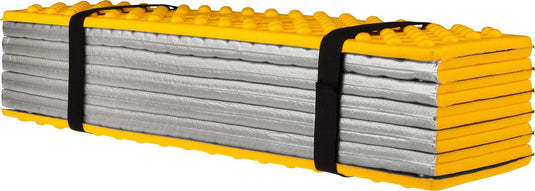 Abbey camp isolatiemat - opvouwbaar - 180 x 60 x 1.8 cm - geel