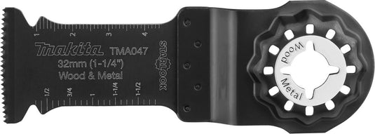 Makita accessoires makita tma047 invalzaagblad 32mm hout staal - b-64814