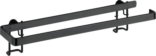 Wenko gala keukenrolhouder wand zwart staal 31cm - keukenpapierhouder wand