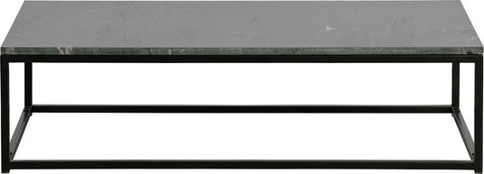 Woood mellow bijzettafel - marmer - zwart - 32x120x60 cm