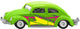 Siku 1586 vw beetle custom