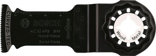 Bosch accessoires 2609256945 | aiz 32 apb bim invalzaagblad | 50 x 32 mm | hout en metaal - 2609256945