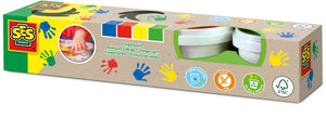 Ses creative ses eco vingerverf, 4 kleuren